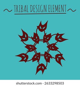 Tribal Vector Design Element Illustration