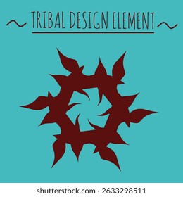 Tribal Vector Design Element Illustration