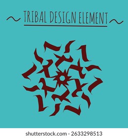 Tribal Vector Design Element Illustration