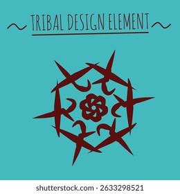 Tribal Vector Design Element Illustration