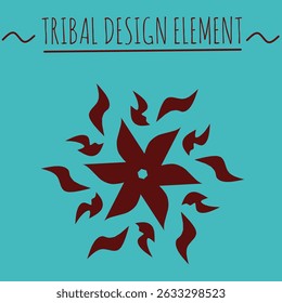 Tribal Vector Design Element Illustration