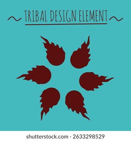 Tribal Vector Design Element Illustration