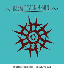Tribal Vector Design Element Illustration