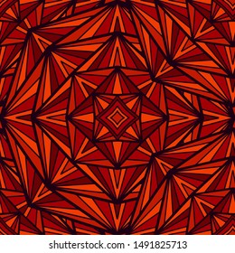 Tribal vector mandala. Vintage design for printing. Hand drawn background.