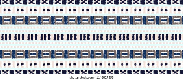 Tribal vector ornament. Seamless African pattern. Ethnic carpet with chevrons. Aztec style. Geometric mosaic on the tile, majolica. Ancient interior. Modern rug. Geo print on textile. Kente Cloth.