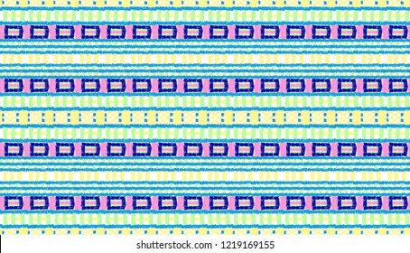 Tribal vector ornament. Seamless African pattern. Ethnic carpet with chevrons. Aztec style. Geometric mosaic on the tile, majolica. Ancient interior. Modern rug. Geo print on textile. Kente Cloth.