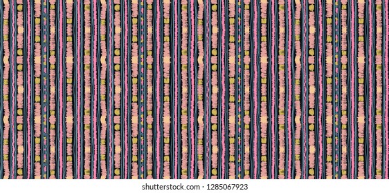 
Tribal vector ornament. Seamless African pattern. Ethnic carpet with chevrons. Aztec style. Geometric mosaic on the tile, majolica. Ancient interior. Modern rug. Geo print on textile. Kente Cloth.