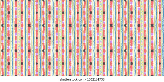 Tribal vector ornament. Seamless African pattern. Ethnic carpet with chevrons. Aztec style. Geometric mosaic on the tile, majolica. Ancient interior. Modern rug. Geo print on textile. Kente Cloth.