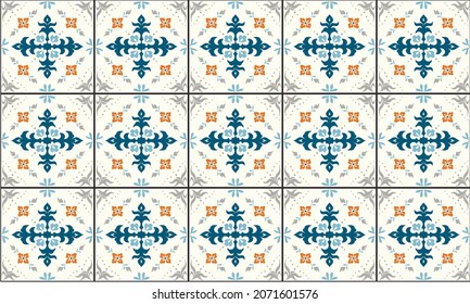 Tribal vector ornament. Seamless African pattern. Ethnic carpet with chevrons. Aztec style. Geometric mosaic on the tile, majolica. Ancient interior. Modern rug. Geo print on textile. Kente Cloth.