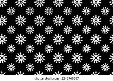 Tribal vector ornament. Seamless African pattern. Ethnic carpet with chevrons. Aztec style. Geometric mosaic on the tile, majolica. Ancient interior. Modern rug. Geo print on textile. Kente Cloth.