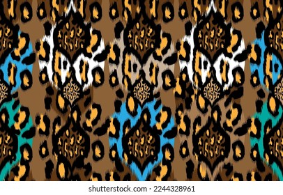 Tribal vector ornament. Seamless African pattern. Ethnic carpet with chevrons. 
Aztec style. Geometric mosaic on the tile, majolica. Ancient interior. 
Modern rug. Geo print on textile. Kente Cloth.
