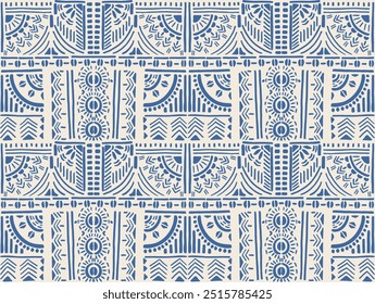 Tribal vector ornament. Seamless African pattern. Ethnic carpet with chevrons. Aztec style. Geometric mosaic on the tile, majolica. Ancient interior. Modern rug. Geo print on textile. Kente Cloth.