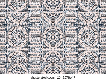 Tribal vector ornament. Seamless African pattern. Ethnic carpet with chevrons. Aztec style. Geometric mosaic on the tile, majolica. Ancient interior. Modern rug. Geo print on textile. Kente Cloth.