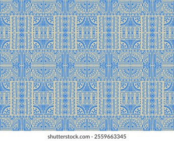 Tribal vector ornament. Seamless African pattern. Ethnic carpet with chevrons. Aztec style. Geometric mosaic on the tile, majolica. Ancient interior. Modern rug. Geo print on textile. Kente Cloth.