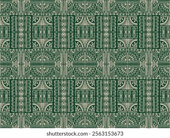 Tribal vector ornament. Seamless African pattern. Ethnic carpet with chevrons. Aztec style. Geometric mosaic on the tile, majolica. Ancient interior. Modern rug. Geo print on textile. Kente Cloth.