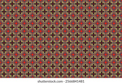 Tribal vector ornament. Seamless African pattern. Ethnic carpet with chevrons. Aztec style. Geometric mosaic on the tile, majolica. Ancient interior. Modern rug. Geo print on textile. Kente Cloth.