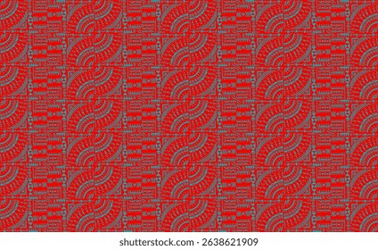 Tribal vector ornament. Seamless African pattern. Ethnic carpet with chevrons. Aztec style. Geometric mosaic on the tile, majolica. Ancient interior. Modern rug. Geo print on textile. Kente Cloth.