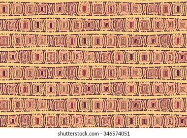 Tribal vector seamless hand drawn pattern