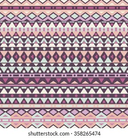 Tribal vector seamless pattern. Seamless pattern can be used for wallpaper, pattern fills, web page background,surface textures. seamless background