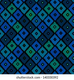 Tribal vector seamless pattern. Hand drawn abstract background.