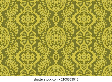 Tribal vector seamless pattern. Hand drawn abstract background.