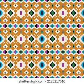 Stammvektor nahtloses Muster. Handgezeichnet abstrakter Hintergrund.