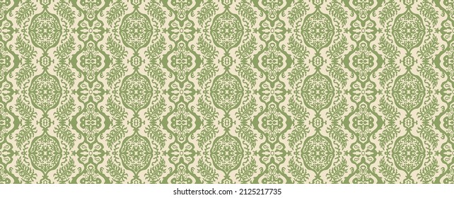 Tribal vector seamless pattern. Hand drawn abstract background.