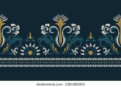 Tribal vector seamless pattern. Local people's ornaments, Southwestern ethnic decoration style. Boho geometric ornament. Seamless vector pattern. Mexican blankets, rugs. Illustration of a woven
