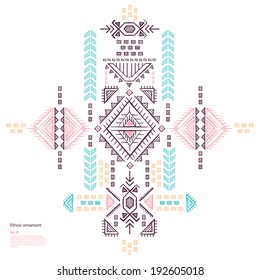 Tribal vintage ethnic background for your business