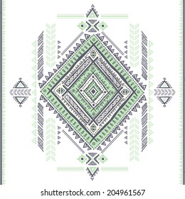 Tribal vintage ethnic background for your business