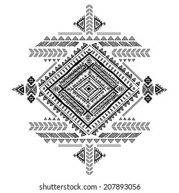 Tribal vintage ethnic background for your business