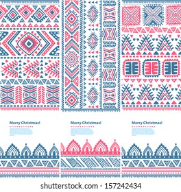 Tribal vintage ethnic banners 