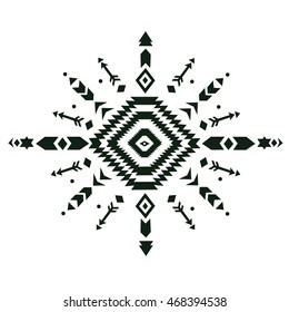 Tribal vintage ethnic pattern.  aztec fancy abstract geometric art print. ethnic hipster backdrop. Wallpaper, cloth design, fabric, paper, cover, textile, weave, wrapping. Navajo  style  