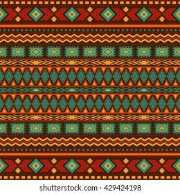 Tribal vintage ethnic seamless