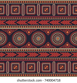 Tribal vintage ethnic seamless