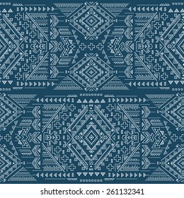 Tribal vintage ethnic seamless background for your business 