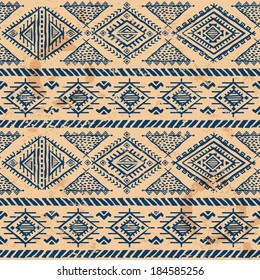 Tribal vintage ethnic seamless pattern for your business