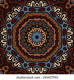 Tribal vintage ethnic seamless pattern ornamental design