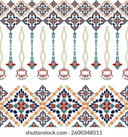 Tribal vintage ethnic seamless pattern. Azulejos portugal. Turkish ornament. Moroccan tile mosaic. Ceramic tableware, folk print. Spanish pottery. Ethnic background. Mediterranean seamless wallpaper.