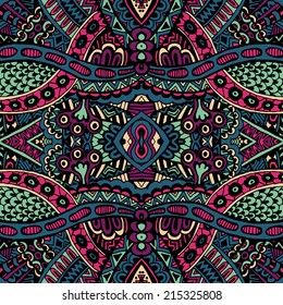 Tribal vintage ethnic seamless vector  pattern ornamental