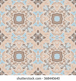 Tribal vintage ethnic seamless vector pattern ornamental