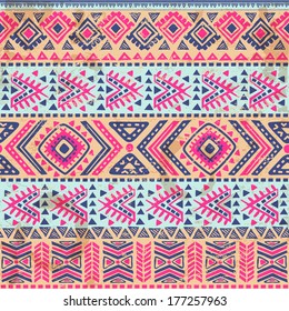 Tribal vintage ethnic seamless for your business