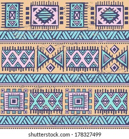 Tribal vintage ethnic seamless for your business