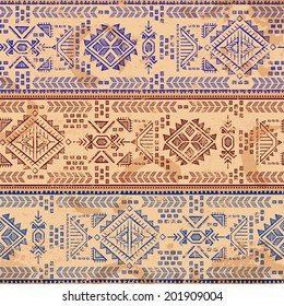 Tribal vintage ethnic seamless for your business