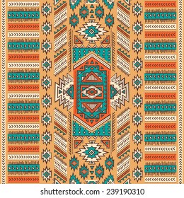Tribal vintage ethnic seamless for your business