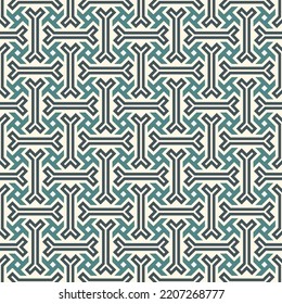 Tribal wallpaper. Seamless geometrical image. Ethnic ornament. Folk pattern. Geeometric backdrop. Mosaics motif. Grid background. Digital paper. Textile print. Ethnical web design. Abstract vector.