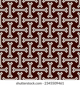 Tribal wallpaper. Seamless image. Ethnic ornament. Folk pattern. Geometric backdrop. Mosaics motif. Grid background. Digital paper. Textile print. Abstract web illustration. Vector art.
