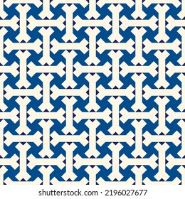 Tribal wallpaper. Seamless image. Geometric backdrop. Ethnic ornament. Folk pattern. Mosaics motif. Grid background. Digital paper. Textile print. Abstract web illustration. Vector art work