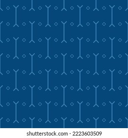 Fond d'écran tribal. Image harmonieuse. Arrière-plan géométrique. L'ornement ethnique. Motif folklorique. Motif de mosaïques. Arrière-plan de la grille. Papier numérique. Illustration d'impression textile. Web abstrait. Image vectorielle art.