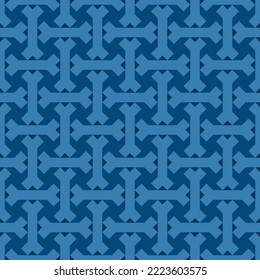 Tribal wallpaper. Seamless image. Geometric backdrop. Ethnic ornament. Folk pattern. Mosaics motif. Grid background. Digital paper. Textile print. Abstract web illustration. Vector art work